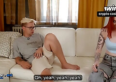 Stepmoms Jeans Rip & Stepson Fucks Her Hard