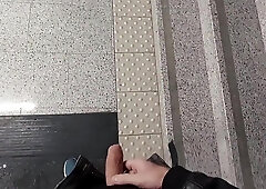 two SERBIAN MATES MASTURBATE OFF NEXT TO THE DROWN AT THE PUBLIC REST ROOM