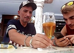 Amateur gay blowjobs featuring straight friends and construction workers