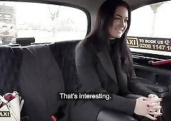 Fake Taxi Go Go dancer give a Intimate VIP dance