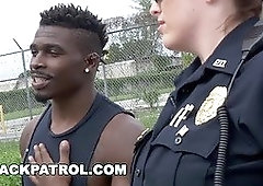 forearms up, do shoot... your load all over my cop face!