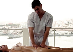 Masseur Touches My Young Peruvian Wife