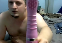 Playing with myself masturbating and fucking my fleshlight