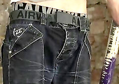 Riley Gets His Balls Drained