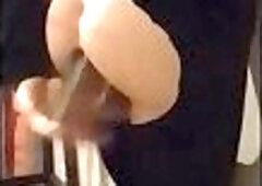 Teen Sissy Big Dildo