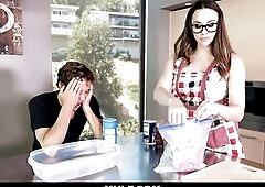 Stepmom's helping hand Chanel Preston mother I'd like to fuck