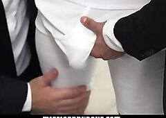 MormonBoyz - Two Hung Religious Men Fuck A Missionary Boy