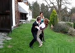 Cum Mouthed Slut Peeing