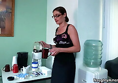 Serve my wet pussy now or you are fired