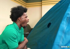 Horny Nia Bleu interracial sex perverted video