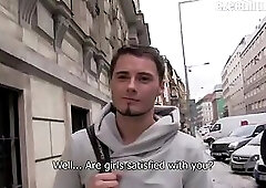 Cute Guy Sucking POVs Cock