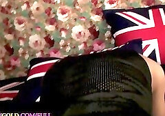 Asian shemale with braces Manaw sucking blowjob and anal doggystyle fuck