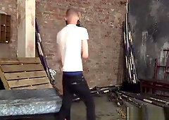 Cute twink Xavier played hard by master Ashton Bradley