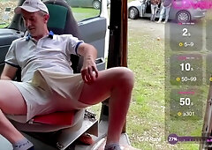 Three Big Cocks In The Public Park