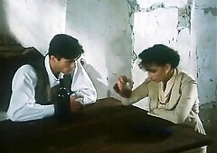 Italian vintage porn with a hot honey butt drilled