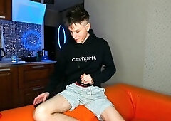 Gay porn, handjob, youngster