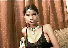 "Indian mega-slut ""Teen"" Punja takes internal cumshot"