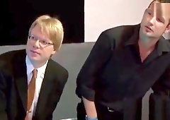 Homo sex party raining with cum