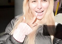 Slavic Trans Beauty Gets Drilled On Educate