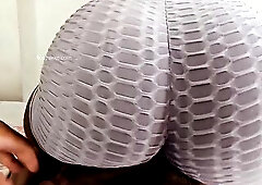 large ass ebony ass twerk and doggy style