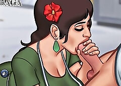 Summertime Saga: Cuckold Husband Watches His Wife Get Pregnant By Another Guy Ep7