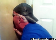 Luke Cums Big At The Gloryhole - GloryholeHookups