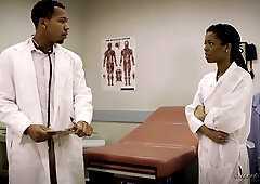 Ebony Doctor And Skinny Teen 18+ Sex