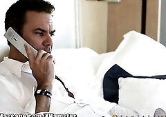 Steven St. Croix is looking for a massage whilst travelling on business, it quickly heats up to full blown penetration