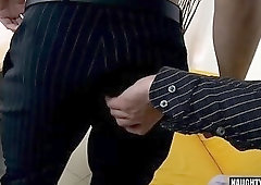 Hot daddy casting with cumshot