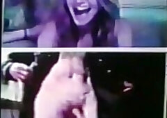 2 stripteased hysterical blondes (+ sound )