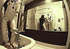 Dirty Pups In A Hotel Room