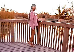 TGIRLS.XXX: Itzel's Orgasm