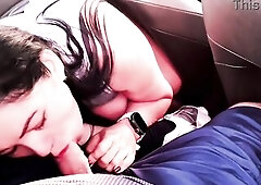 The atmosphere was actually admirable with the Uber driver and I ended up sucking him inside the car until this chab came in my throat.