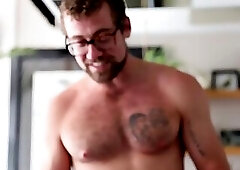 Spanking Ass Wearing Jockstrap For Gays