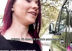 I Unexpectedly Show up in His Van to Screw Me