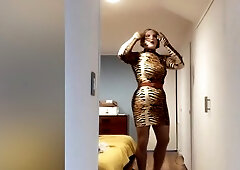 Thryas Encasement (trans, Fetish, Pantyhose, Upskirt, Feminization, Crossdress, Female Mask, Mask)