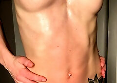 Tease - Fully Nude - Body Oil