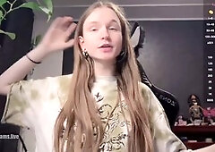 Webcam fun and solo pleasure