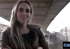 Will This babe CHEAT on her Boyfriend for MONEY? - CzechXXX