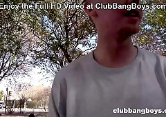 BIG BLACK COCK Bummer Youngster EVENTUALLY gets a Gigantic White Pipe for ClubBangBoys