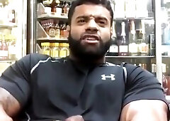 Black guy jerks off 4