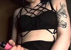 Solo webcam tranny masturbation