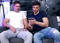 Oh fuck, my cock just slipped into my best friend's anus!