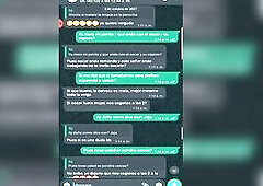 WHATSAPP CHAT WITH MY ALLY SON OSCARIN'S MAMA