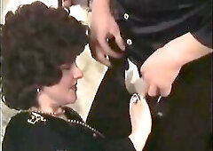 Classic Danish loop from the 1970s starring a beautiful aged woman screwing, sucking, smiling whilst having her face drenched in cum and drinking jizz