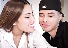 I screw my classmate when we're alone at home - Danner Mendez & Paula Rojas