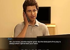 a caring wife is saving her husband