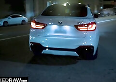 BLACKEDRAW Horny Wife Picks up BIG BLACK COCK and can't Wait for more - Cassie young