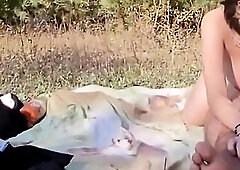 public oral-sex outdoors unfathomable mouth