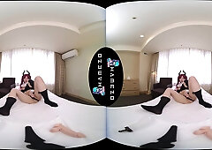 Japanese 18yo Teen Kotone Fujiki in sexy devil cosplay